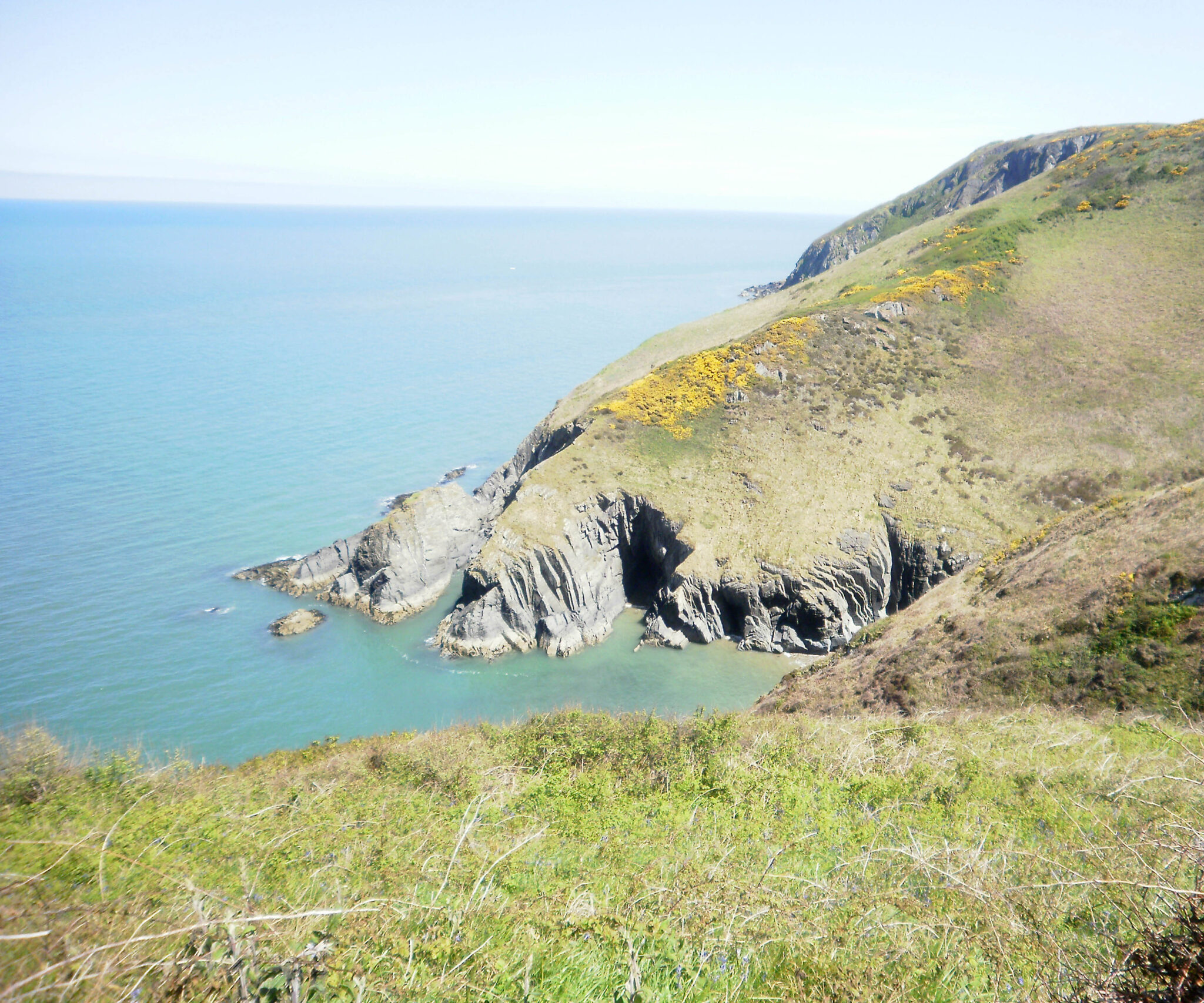 Aberporth to Mwnt - walking the Ceredigion Coast Path - West Wales ...